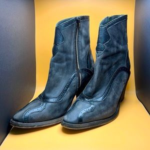 Rustic free people cowboy cowgirl boots